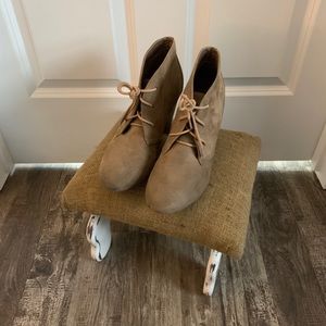 Modcloth Faux Suede Bootie